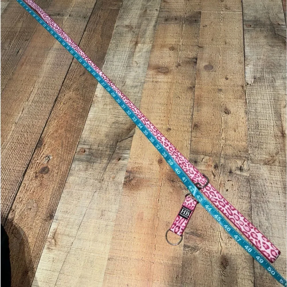 Harry Barker Collar & Leash Pink New Unused‎